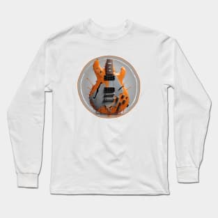 Abstract SG Guitar Long Sleeve T-Shirt